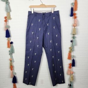 J. Crew Embroidered Margarita Pants